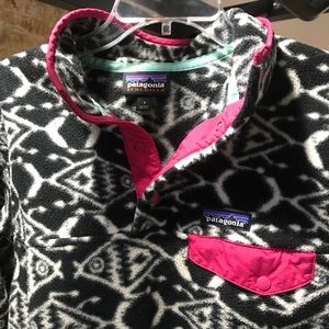 Patagonia Synchilla Snap-T Ikat Big Fish Pullover